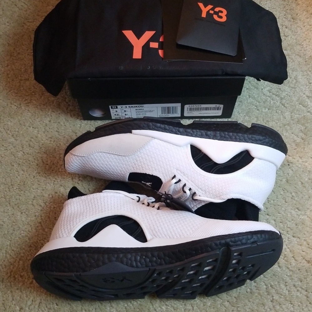 New adidas y-3 saikou sport shoes mens us 9